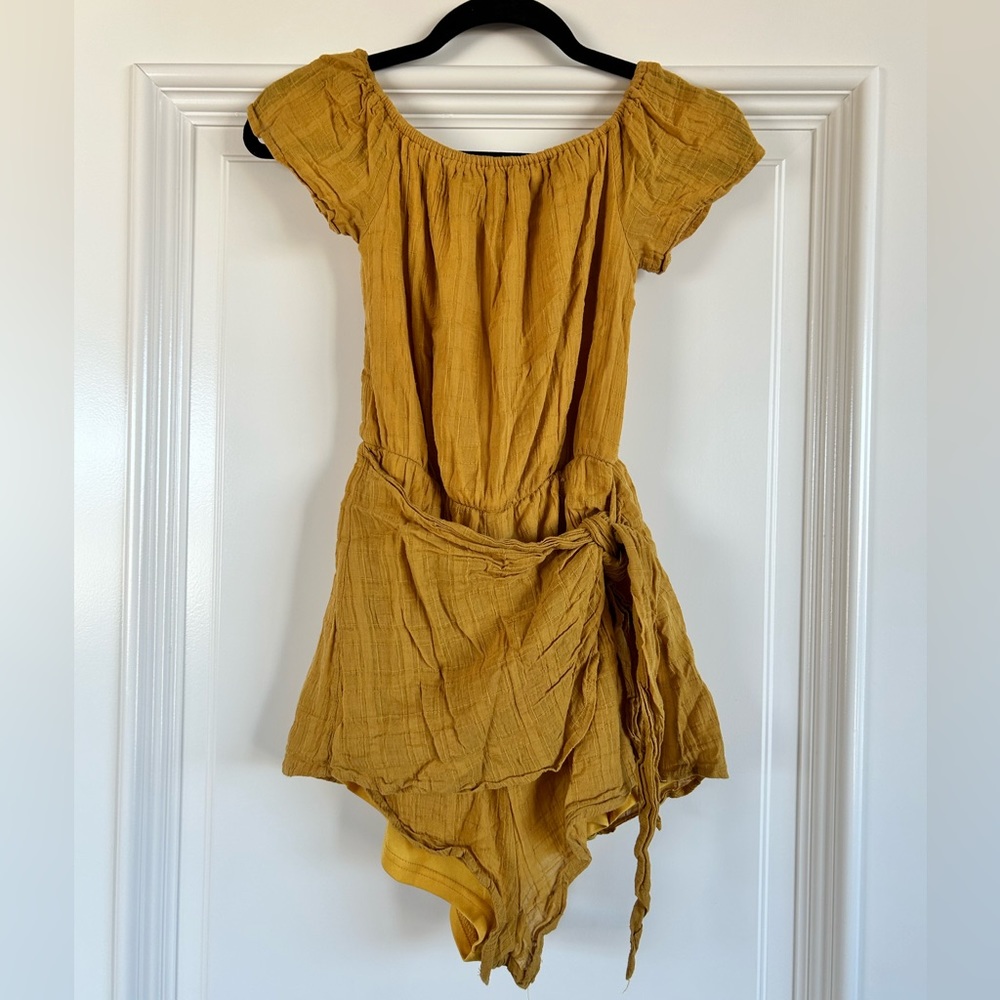 Reverse Skort Romper